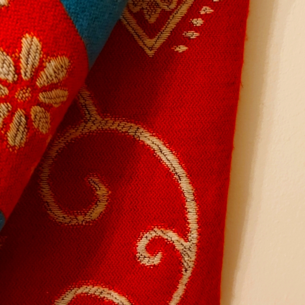 Warm and cozy blanket/scarf